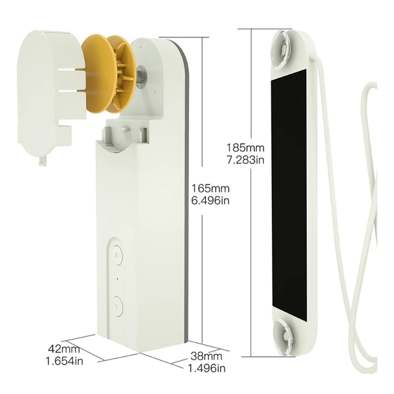 Home Automation Panel Diy - Slimme gemotoriseerde kettingrolgordijnen Aandrijfmotor DIY-zonnepaneel aangedreven