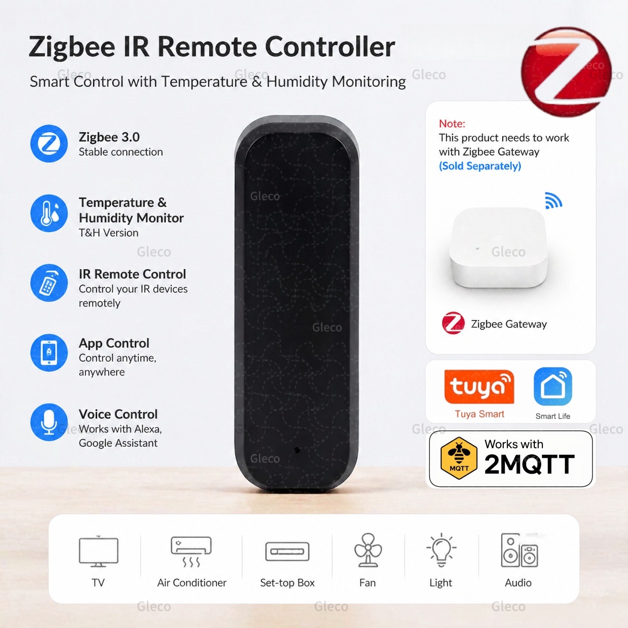 Ir Blaster Universal - Zigbee Smart IR-afstandsbediening Infrarood Universele Smart