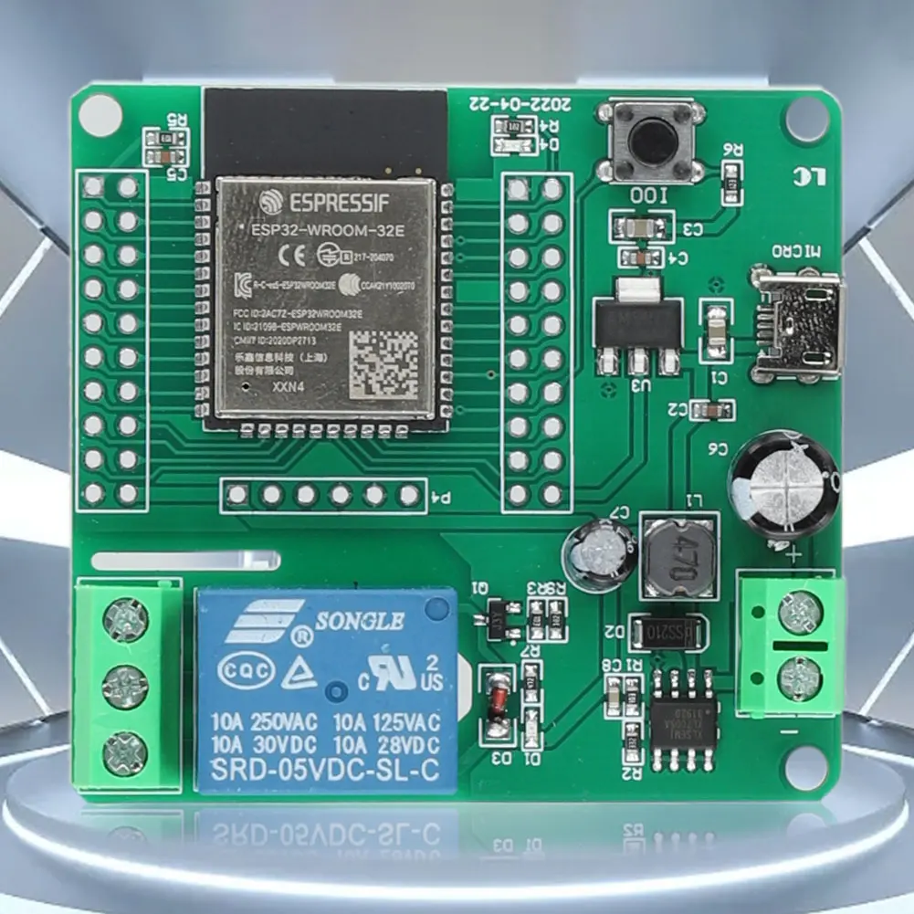 Relay 8 Channel Board - ESP32 WIFI Bluetooth-compatibele BLE-relaismodule 1/2/8 kanaals