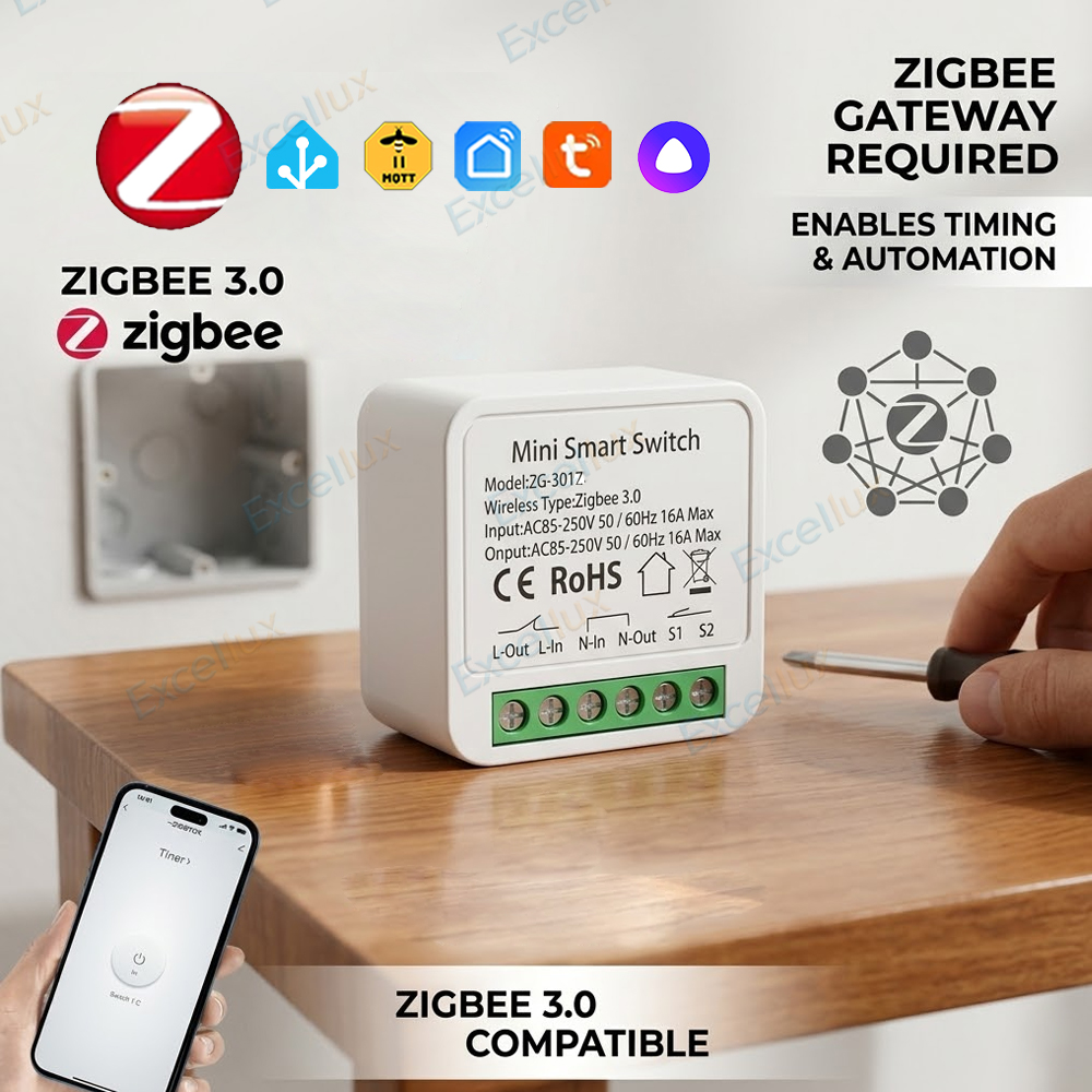 Diy Home Automation Controller - 16A Zigbee 3.0 Mini Smart DIY