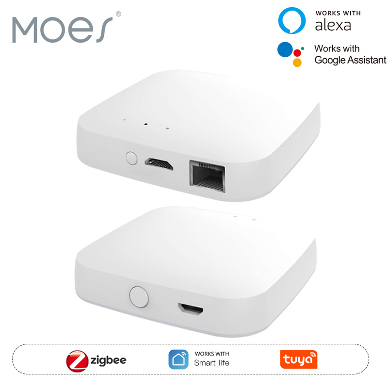 Matter Hub Thread - MOES Tuya ZigBee3.0 Smart Hub, draadloze/bekabelde