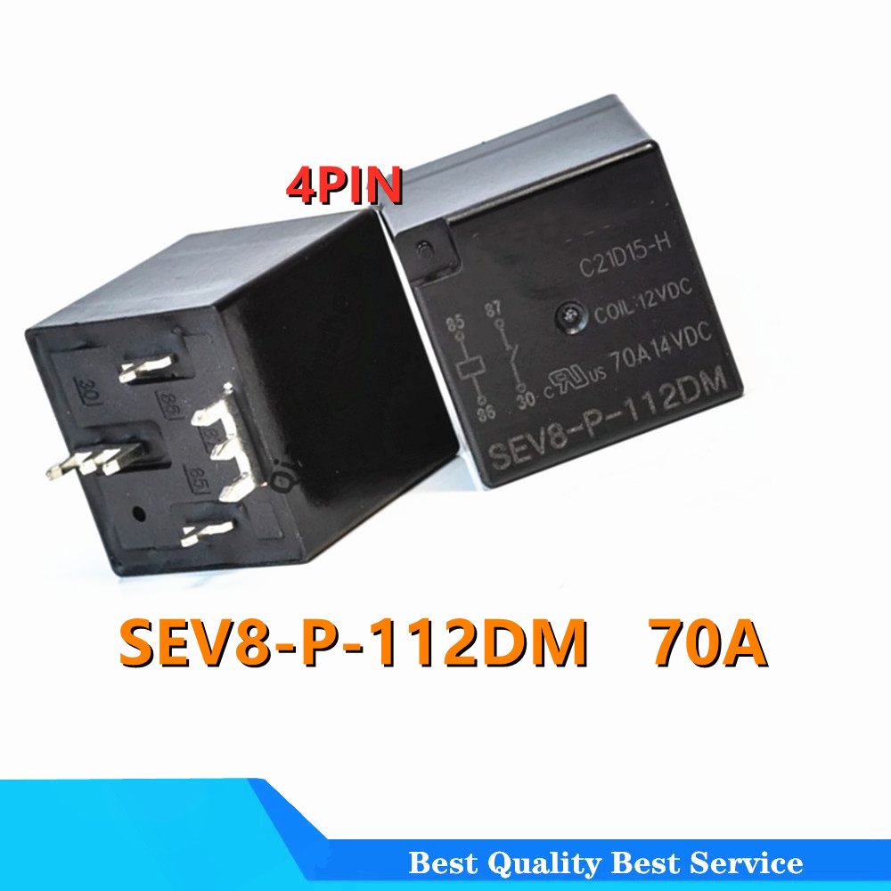 Shelly Relay Module - 2 stuks relais SEV8-P-112DM 70A automotive