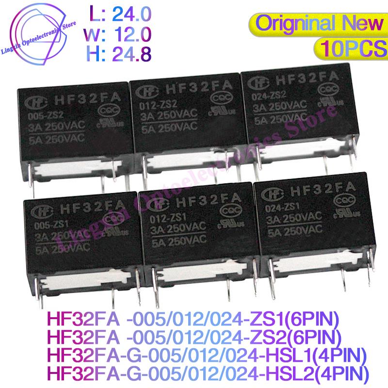 Shelly Relay Module - 10 stks/partij HF32FA-G- 005-012 -024 -