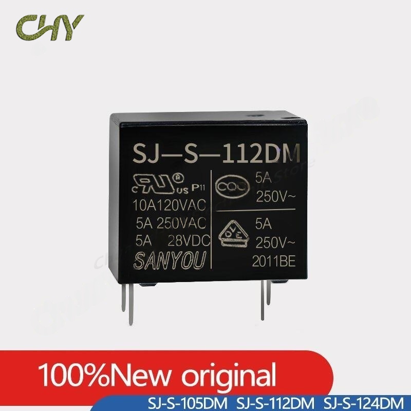 Shelly Relay Module - 100% Originele Nieuwe Sanyou SJ-S-105DM 5VDC