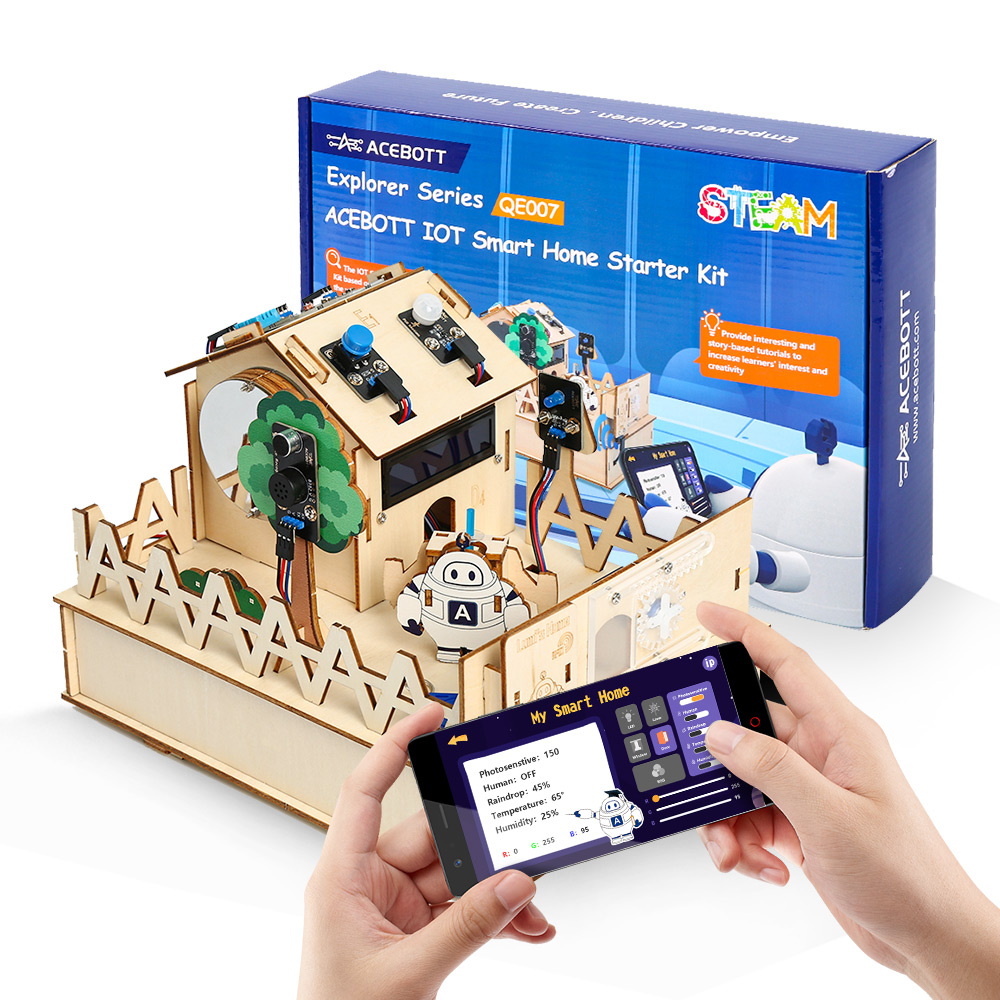 Home Automation With Arduino - Acebott Diy Smart Home Kit Voor