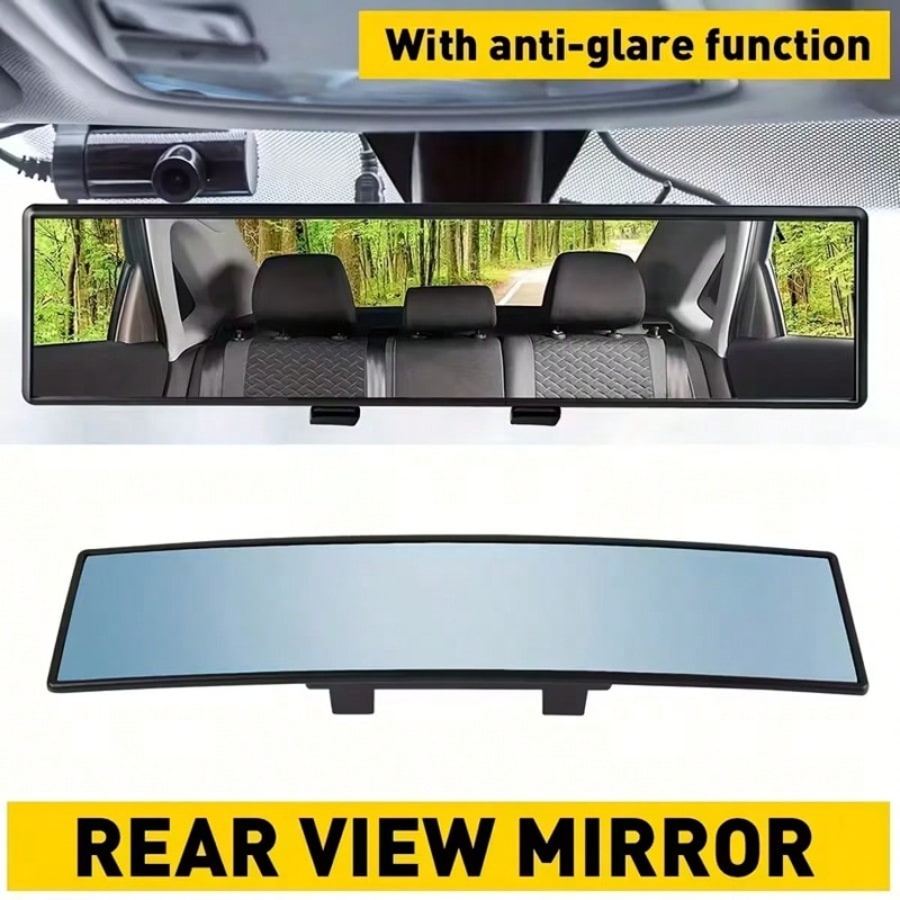 Ir Blaster Universal - Universele clip-on groothoek achteruitkijkspiegel, panoramische anti-verblinding