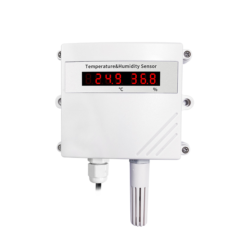 Temperature Humidity Sensor - Digitale buisdisplay temperatuur- en vochtigheidssensor RS485