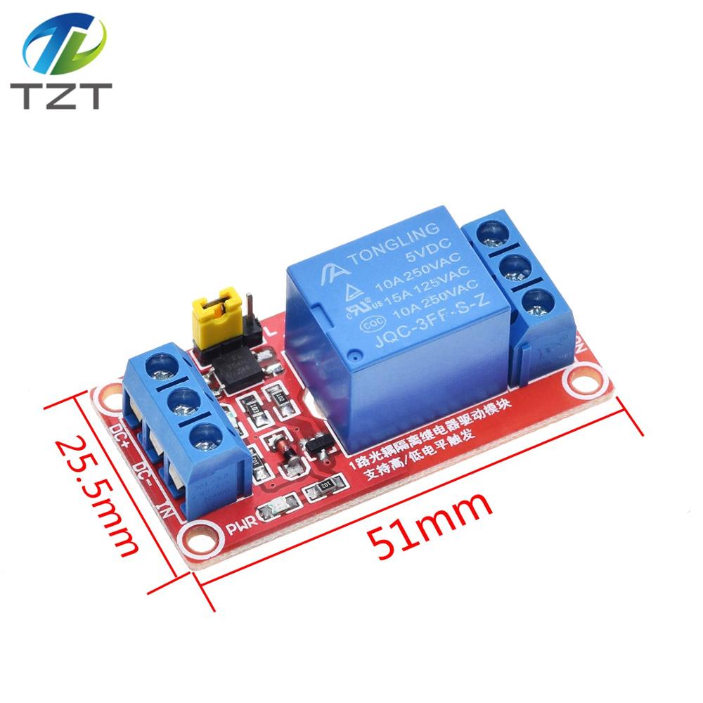 DIYTZT 1 stks 1 2 4 8 Kanaals  - Relay 8 Channel Board recensie en prijs