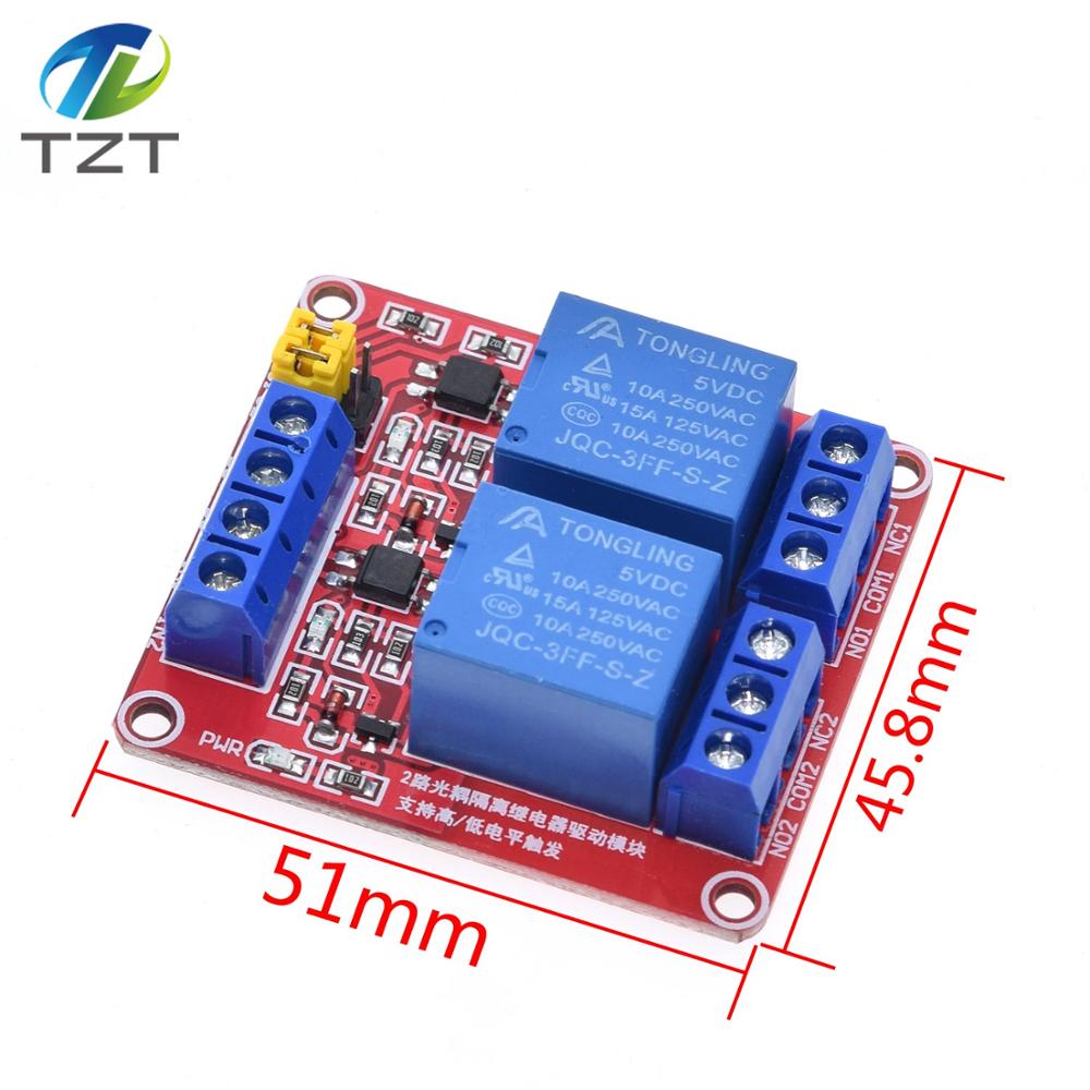 DIYTZT 1 stks 1 2 4 8 Kanaals  - Relay 8 Channel Board recensie en prijs