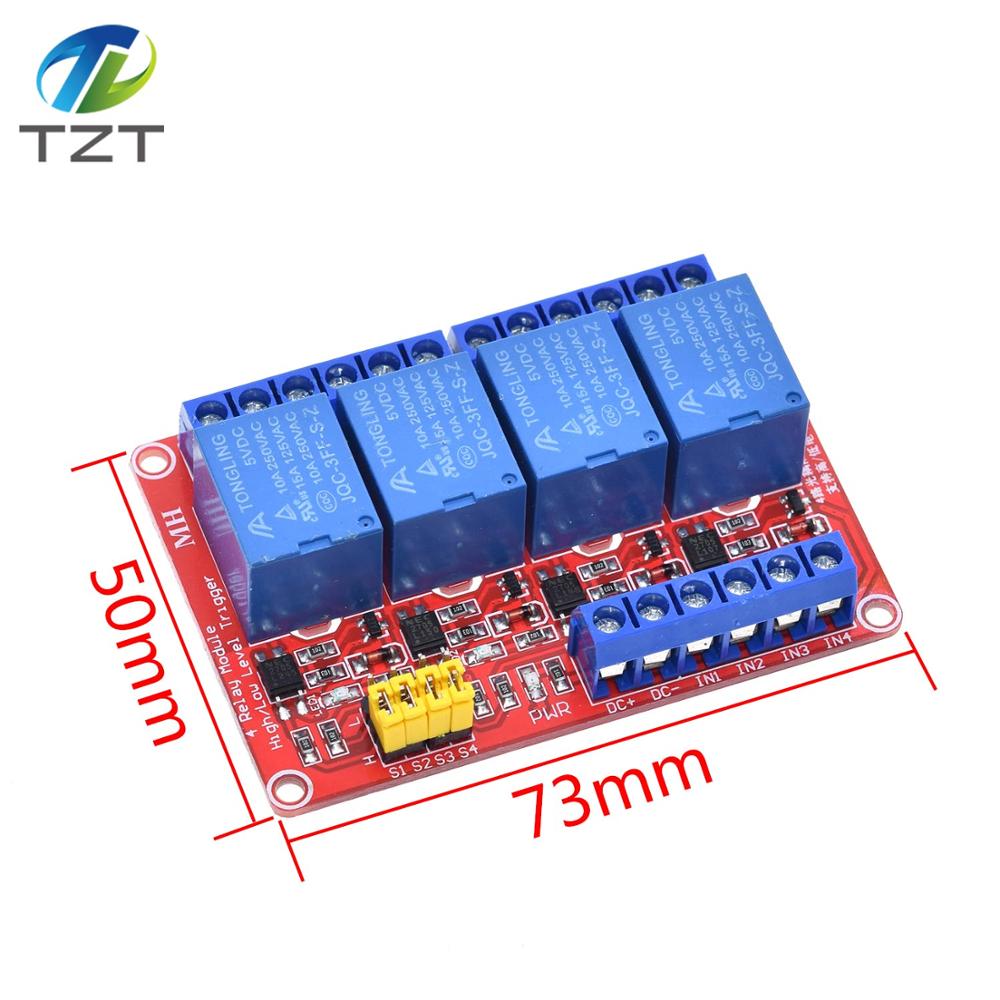 DIYTZT 1 stks 1 2 4 8 Kanaals  - Relay 8 Channel Board recensie en prijs