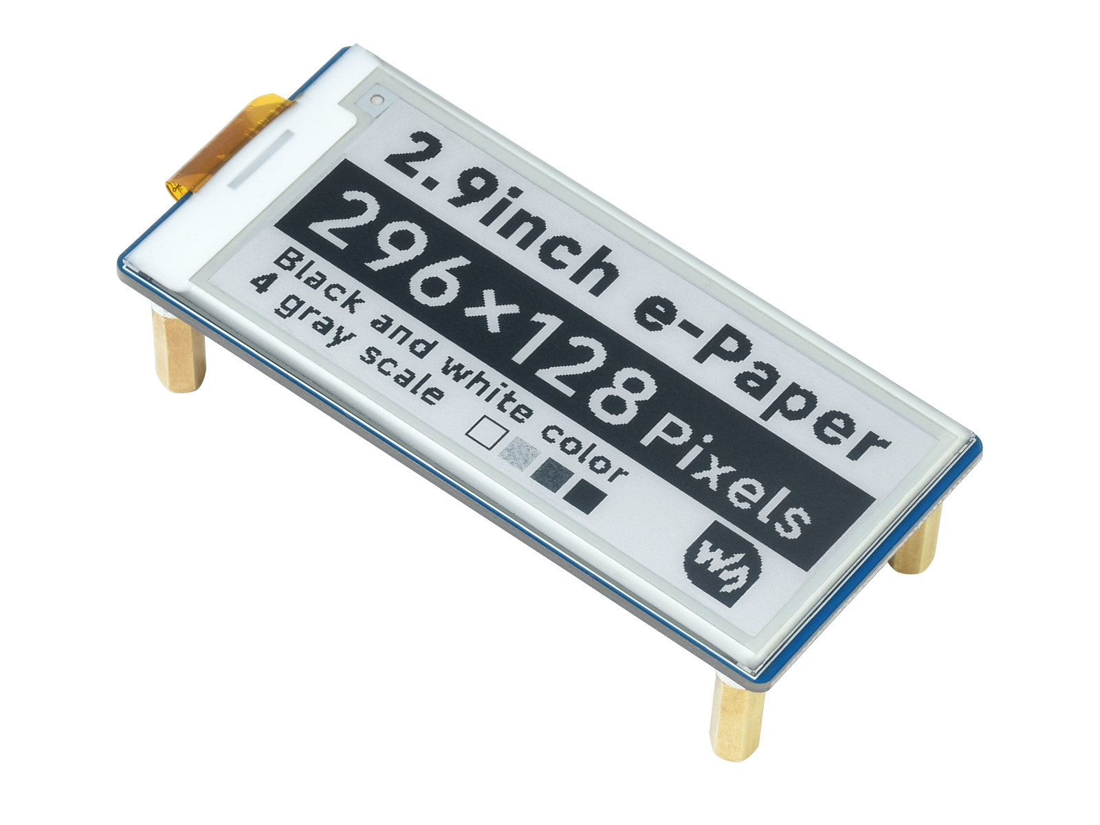 Waveshare 2,9 inch E-Paper E-I - Display Epaper 2.9 recensie en prijs