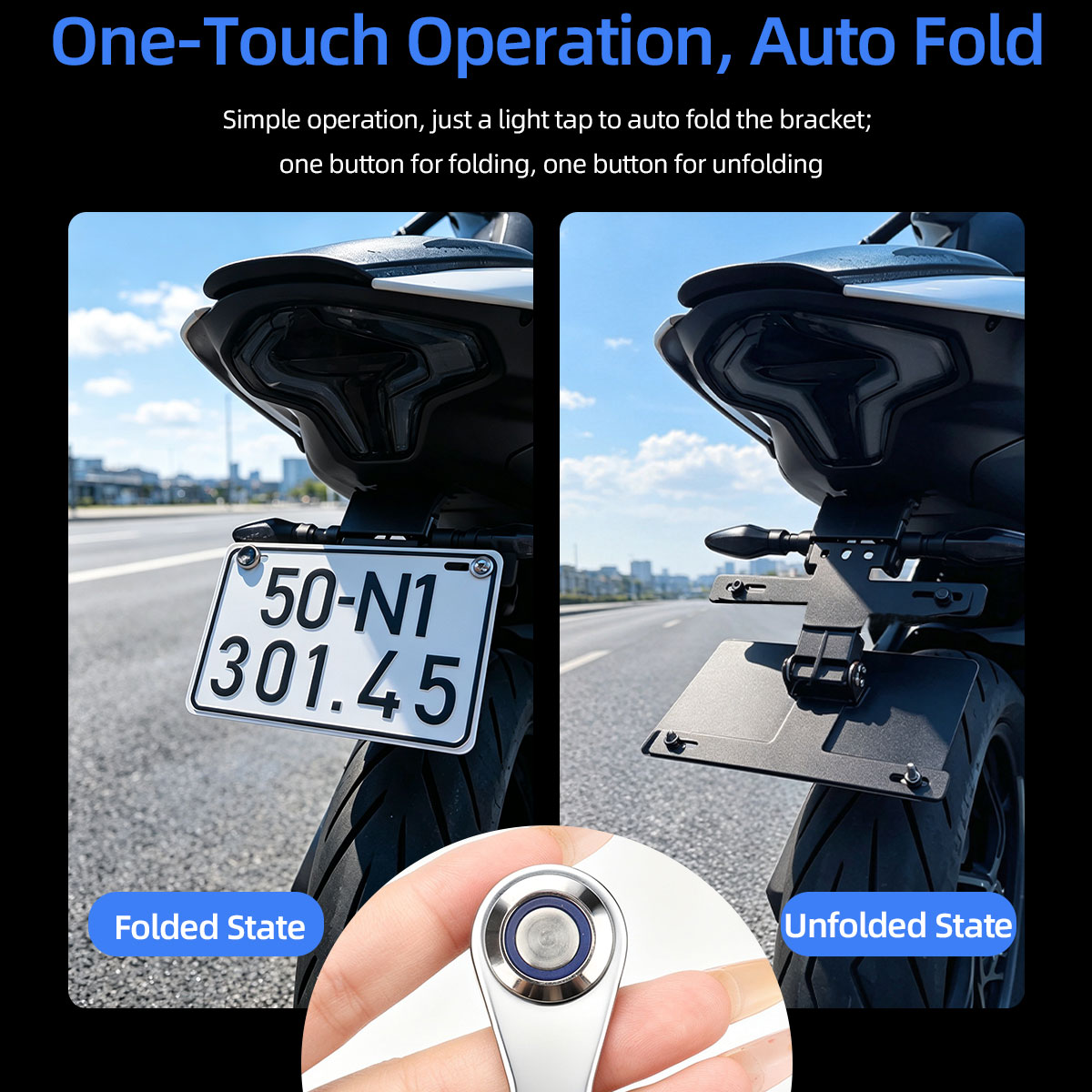 Opvouwbare beugel voor motorfi - Ir Blaster Universal recensie en prijs