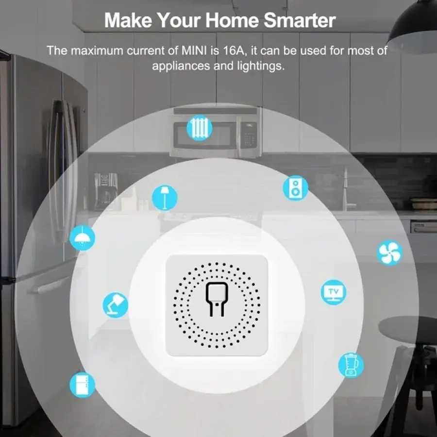 RF433MHz 16A Mini Smart Relay  - Diy Home Automation System recensie en prijs