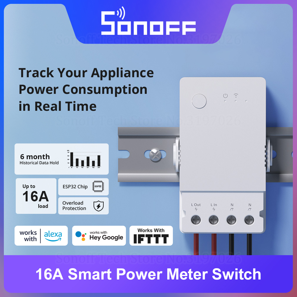 Sonoff Pow Oorsprong 16A Smart - Sonoff Basic Switch recensie en prijs