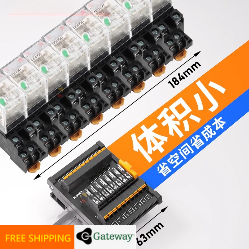 Relaismodule, PLC-versterkerka - Relay 8 Channel Board recensie en prijs