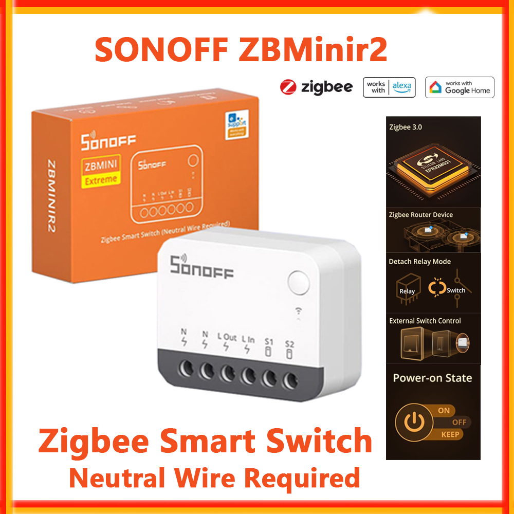 SONOFF ZBMinir2 Zigbee Smart S - Sonoff Basic Switch recensie en prijs