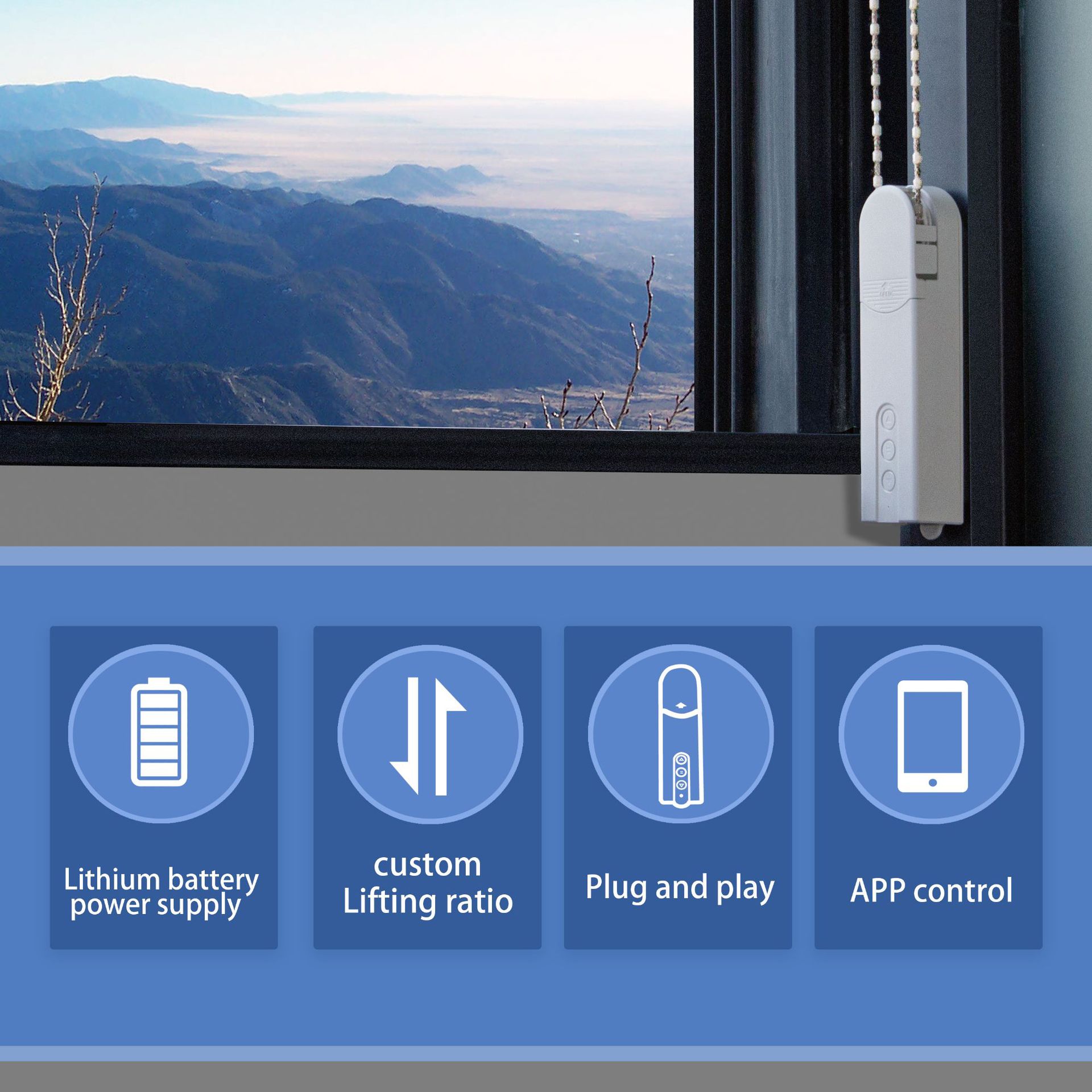 WiFi elektrische blinde rolmot - Home Automation Technology recensie en prijs