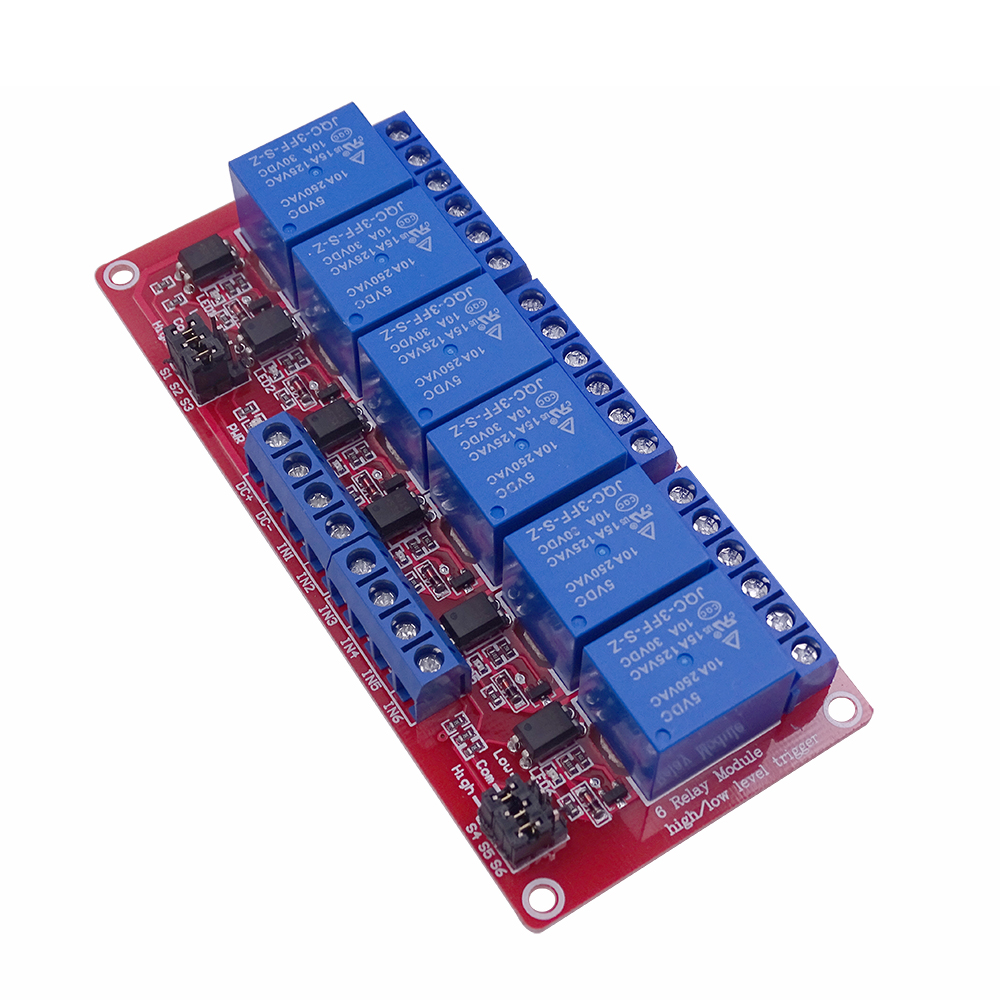 1 2 4 6 8-kanaals Relaismodule - Relay 8 Channel Board recensie en prijs