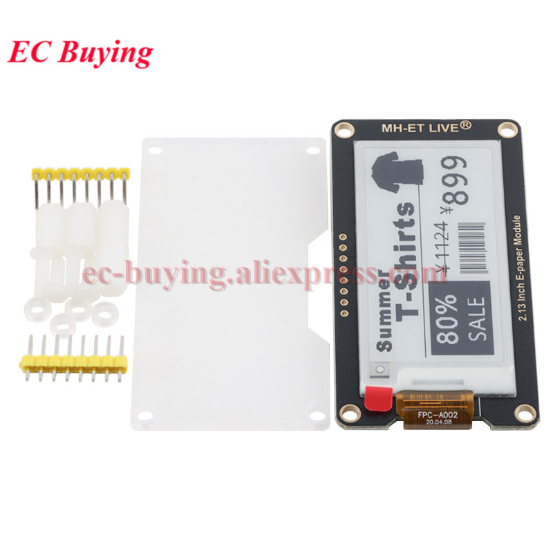 1,54'' 2,9'' 2,13'' 2,9 2,13 1 - Display Epaper 2.9 recensie en prijs