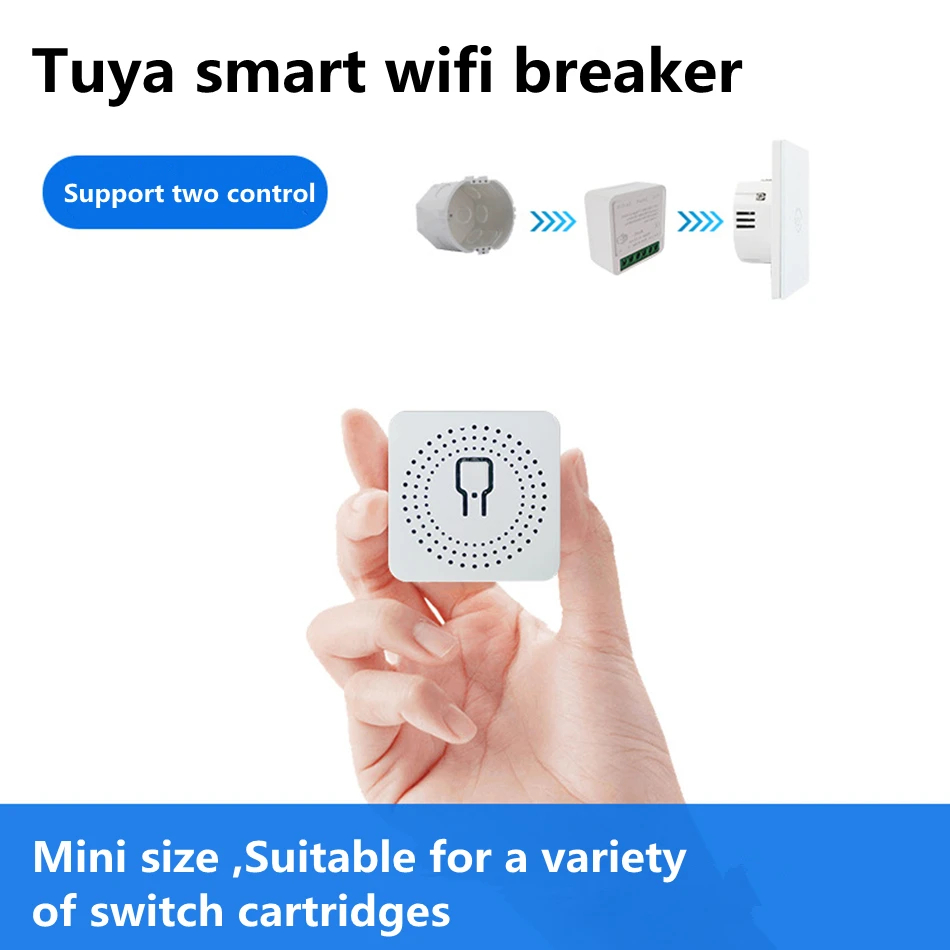 2-wegbediening Tuya Mini 16A W - Diy Home Automation Controller recensie en prijs