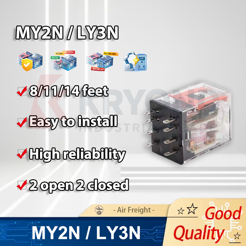 Miniatuur tussenrelais MY2N MY - Home Automation Panel Diy recensie en prijs