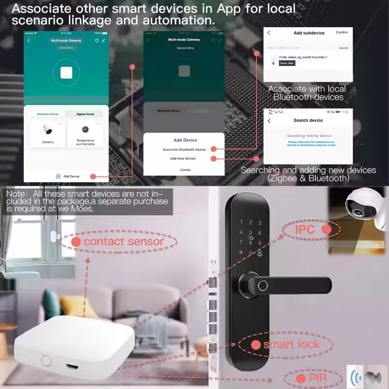 MOES Tuya ZigBee3.0 Smart Hub, - Matter Hub Thread recensie en prijs