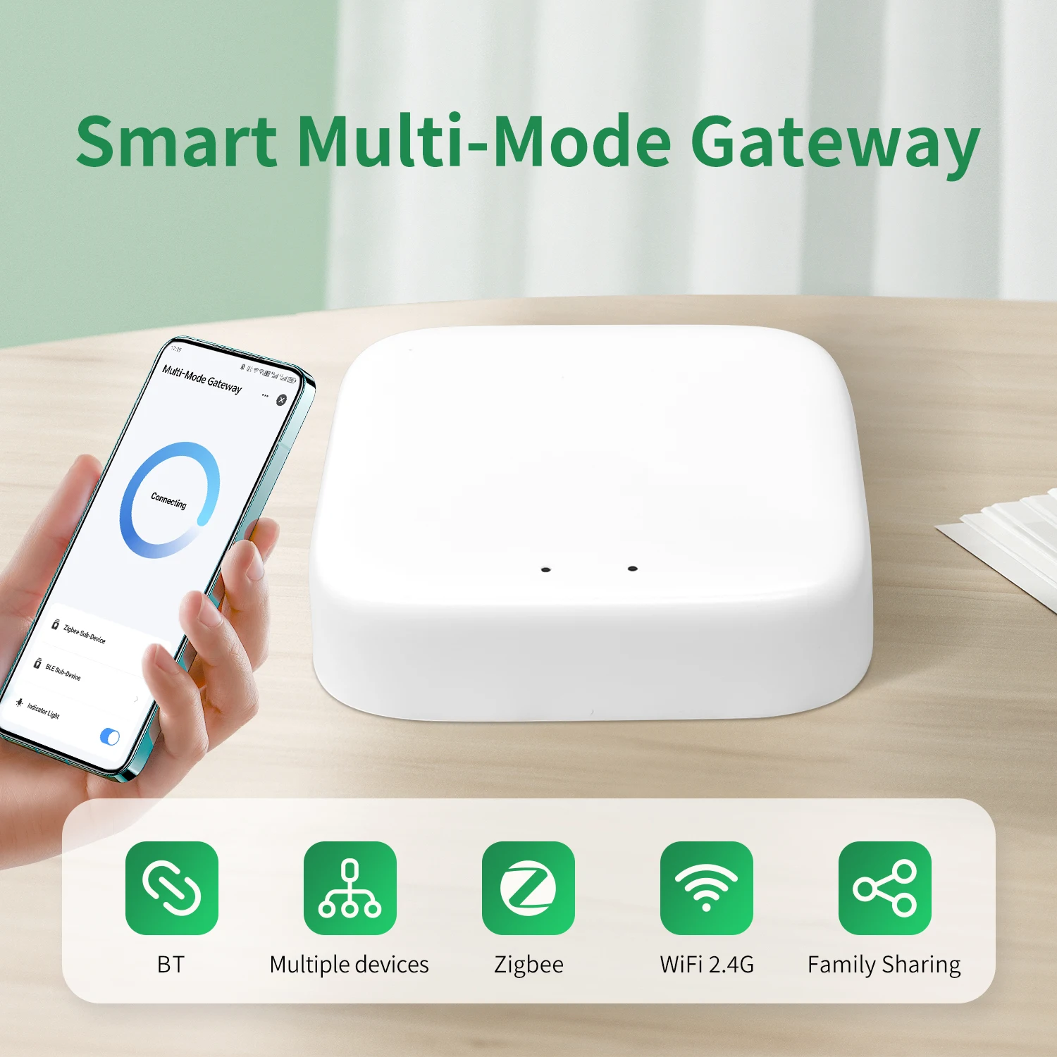 Zigbee Gateway Hub Tuya Smart  - Matter Hub Thread recensie en prijs