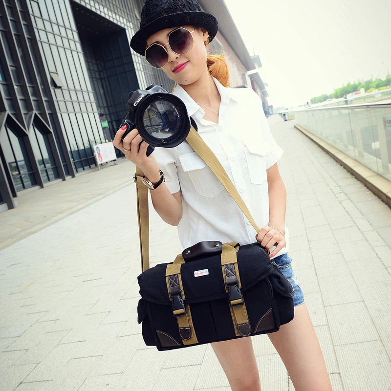 Canvas DSLR Camera DV-tas Scho - Tasmota Flash Tool recensie en prijs