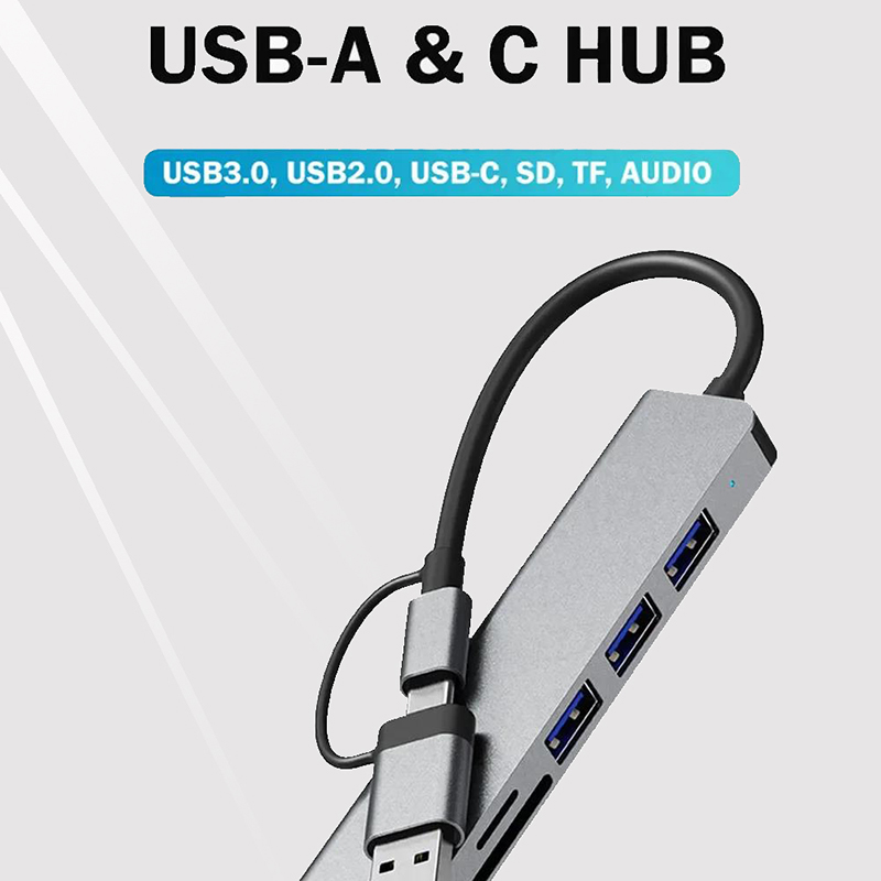 Type-C Hub USB Splitter 8-in-1 - Home Assistant Sd recensie en prijs
