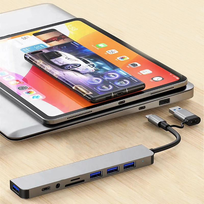 Type-C Hub USB Splitter 8-in-1 - Home Assistant Sd recensie en prijs
