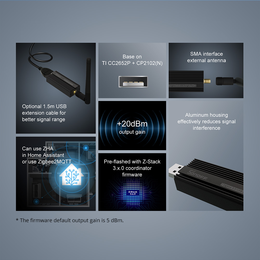 SONOFF Zigbee gateway 3.0 ZBDo - Matter Hub Thread recensie en prijs