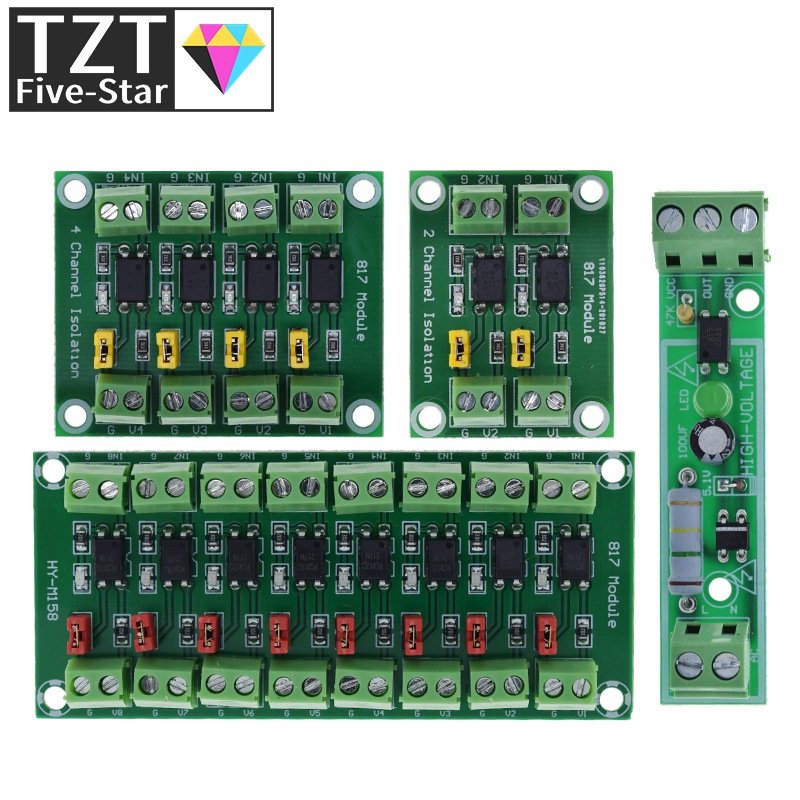 PC817 1 2 4 8-kanaals optocoup - Relay 8 Channel Board recensie en prijs