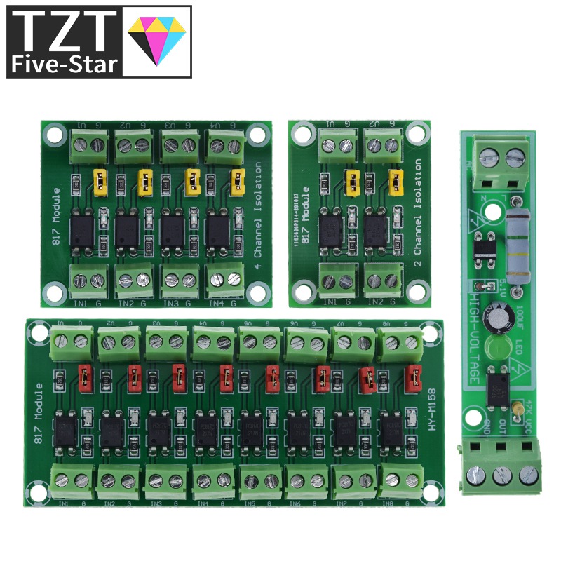 PC817 1 2 4 8-kanaals optocoup - Relay 8 Channel Board recensie en prijs