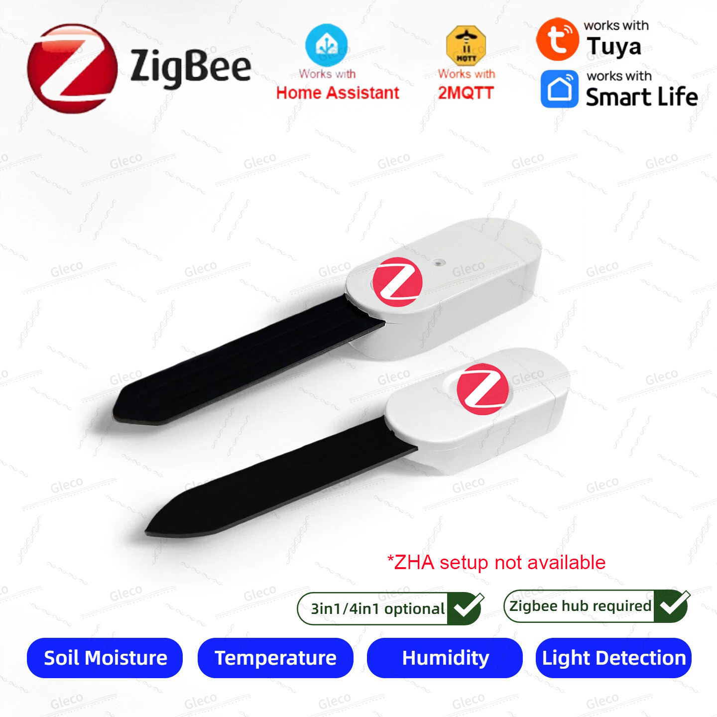 Zigbee Bodemvochtsensor Meter  - Home Automation Technology recensie en prijs