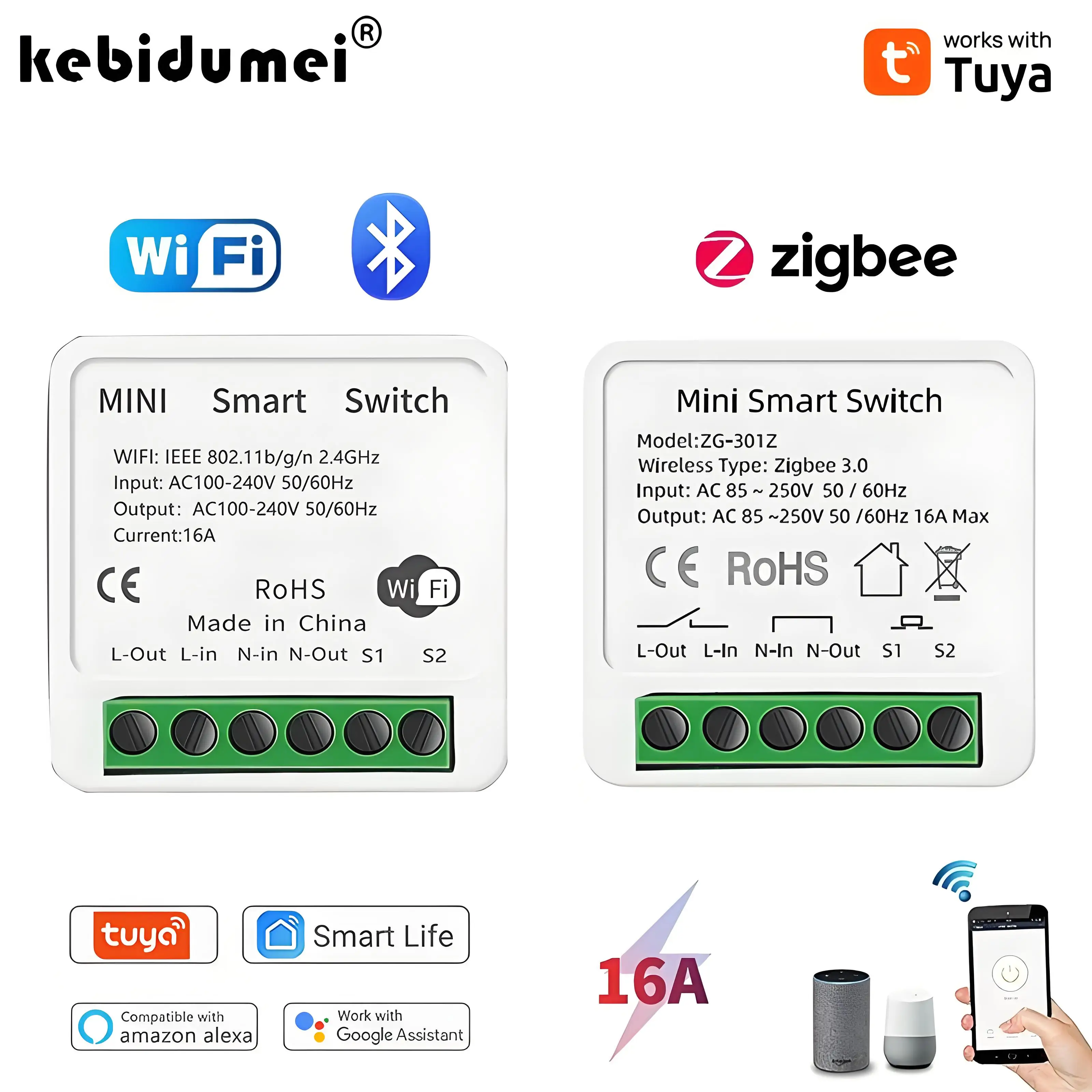 16A Tuya Zigbee 3.0 Mini Smart - Diy Home Automation Controller recensie en prijs