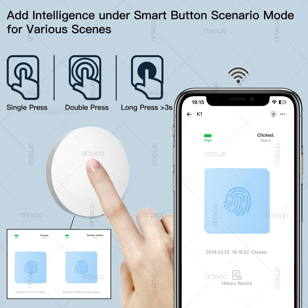 Zigbee-knop Scèneschakelaar Dr - Home Automation Technology recensie en prijs