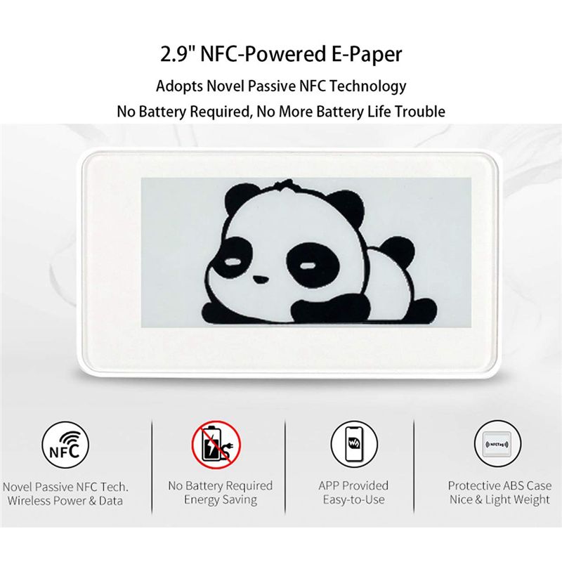 A49T 2,9 inch draadloos NFC-aa - Display Epaper 2.9 recensie en prijs